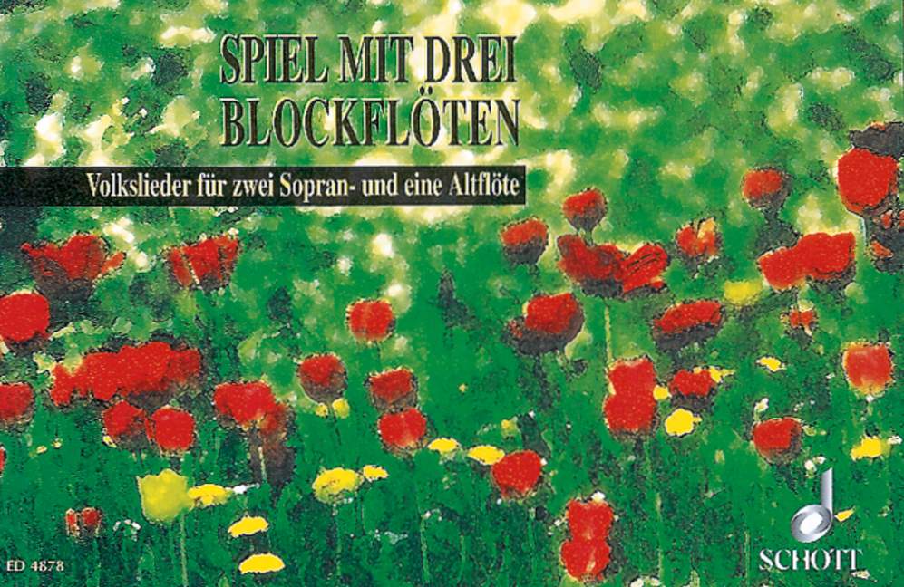 Front Cover Image Spiel mit drei Blockflöten 