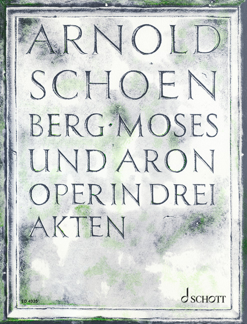 Front Cover Image Moses und Aron 