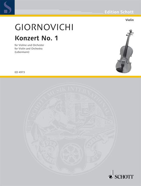 Front Cover Image Konzert Nr. 1 A-Dur 
