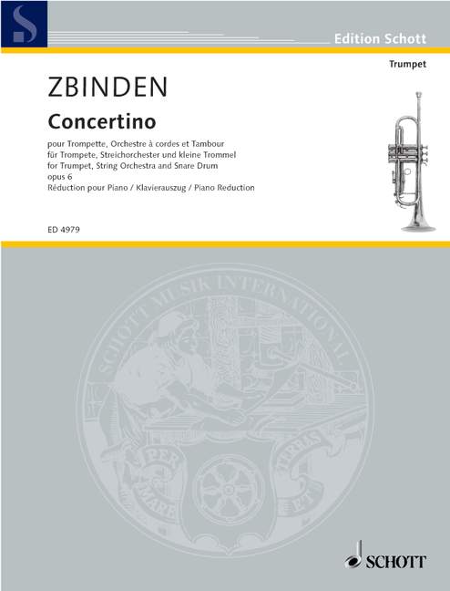 Front Cover Image Concertino op. 6 