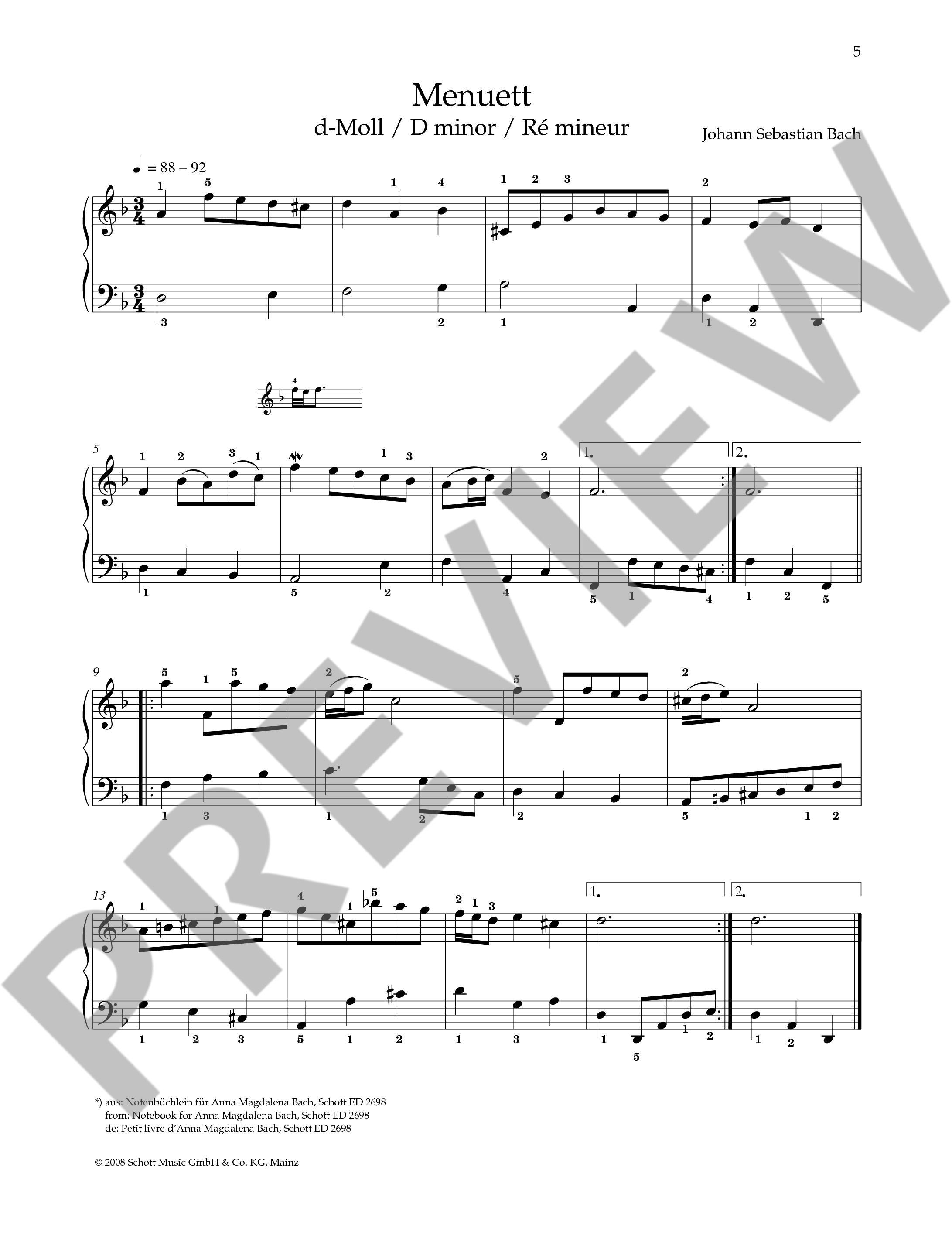 Other Cover Image Leichte Klaviermusik des Barock 