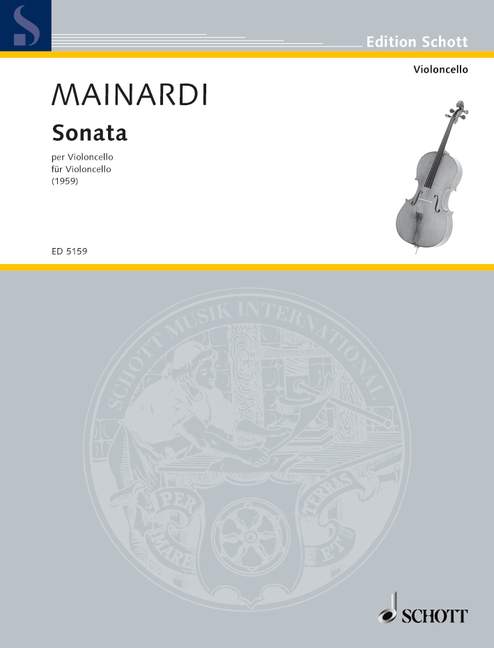 Front Cover Image Sonata per Violoncello 