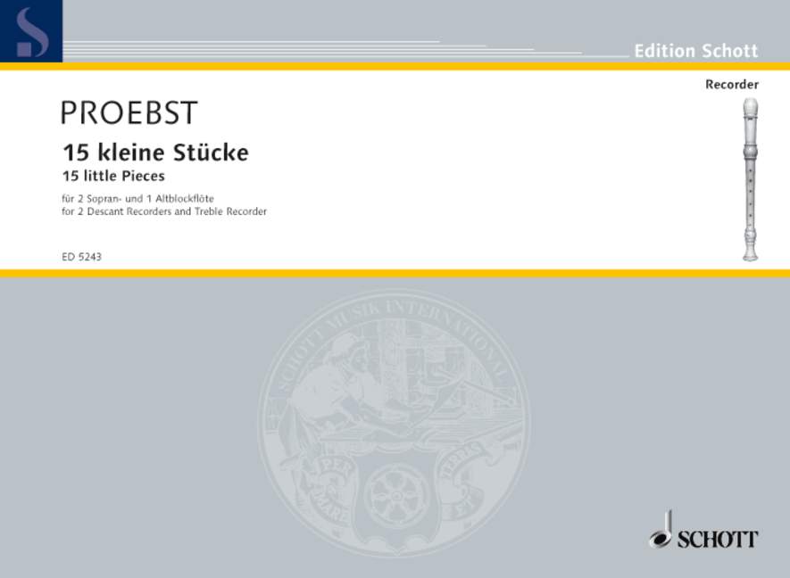 Front Cover Image Kleine Stücke 