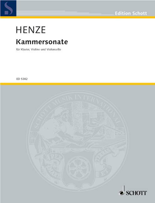 Front Cover Image Kammersonate 