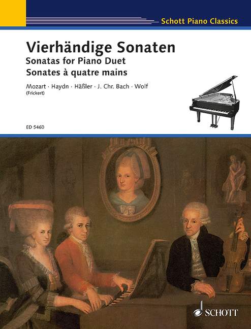 Front Cover Image Vierhändige Sonaten 