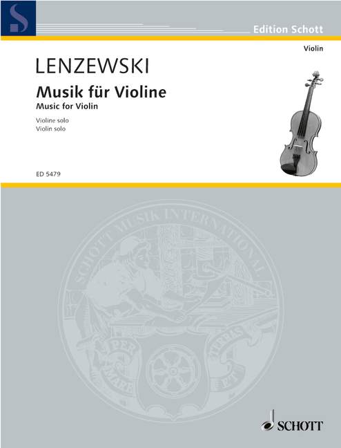 Front Cover Image Musik für Violine solo 