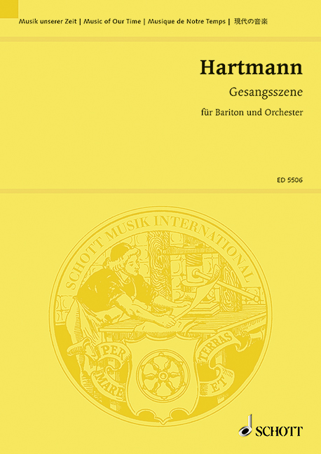 Front Cover Image Gesangsszene 