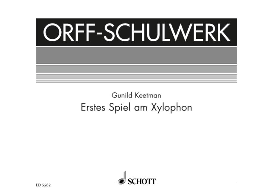 Front Cover Image Erstes Spiel am Xylophon 
