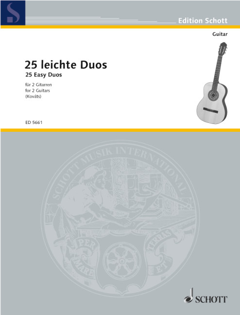 Front Cover Image 25 leichte Duos 