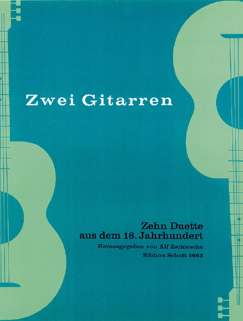 Front Cover Image Zehn Duette aus dem 16. Jahrhundert 