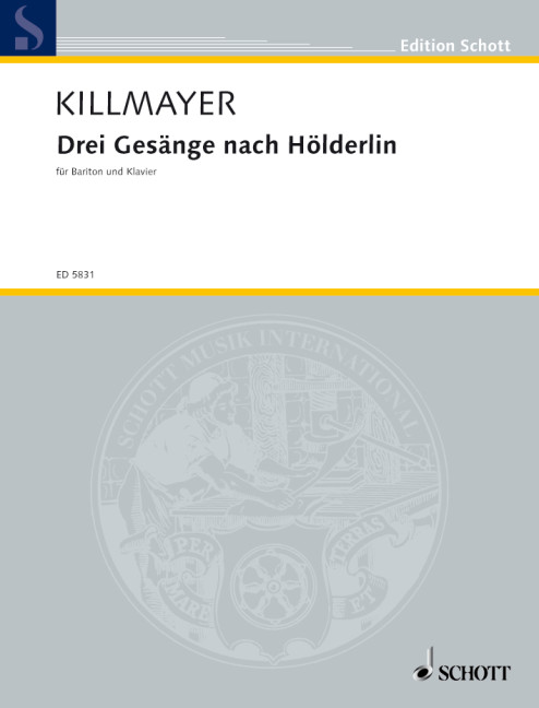 Other Cover Image Drei Gesänge nach Hölderlin 