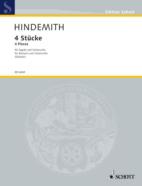 Front Cover Image 4 Stücke 