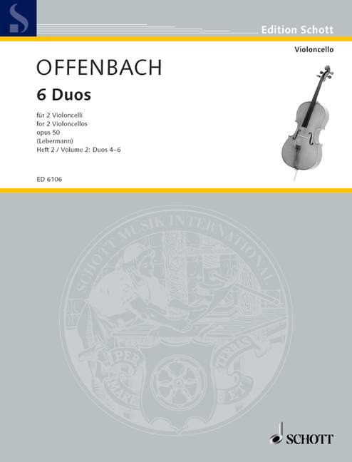 Front Cover Image 6 Duos op. 50 