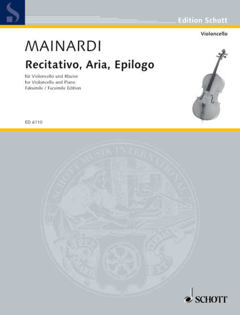 Other Cover Image Recitativo, Aria, Epilogo 