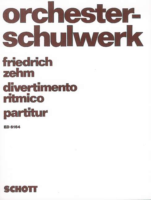 Front Cover Image Divertimento ritmico 