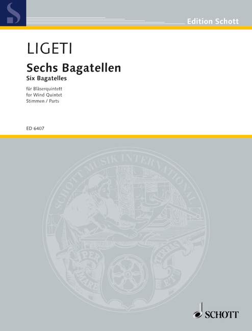 Front Cover Image Sechs Bagatellen 
