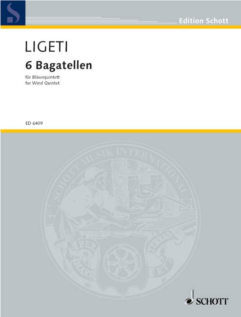 Front Cover Image Sechs Bagatellen 