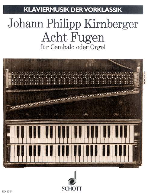 Front Cover Image Acht Fugen 