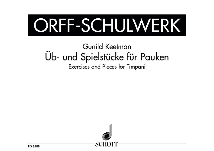 Front Cover Image Üb- und Spielstücke für Pauken 