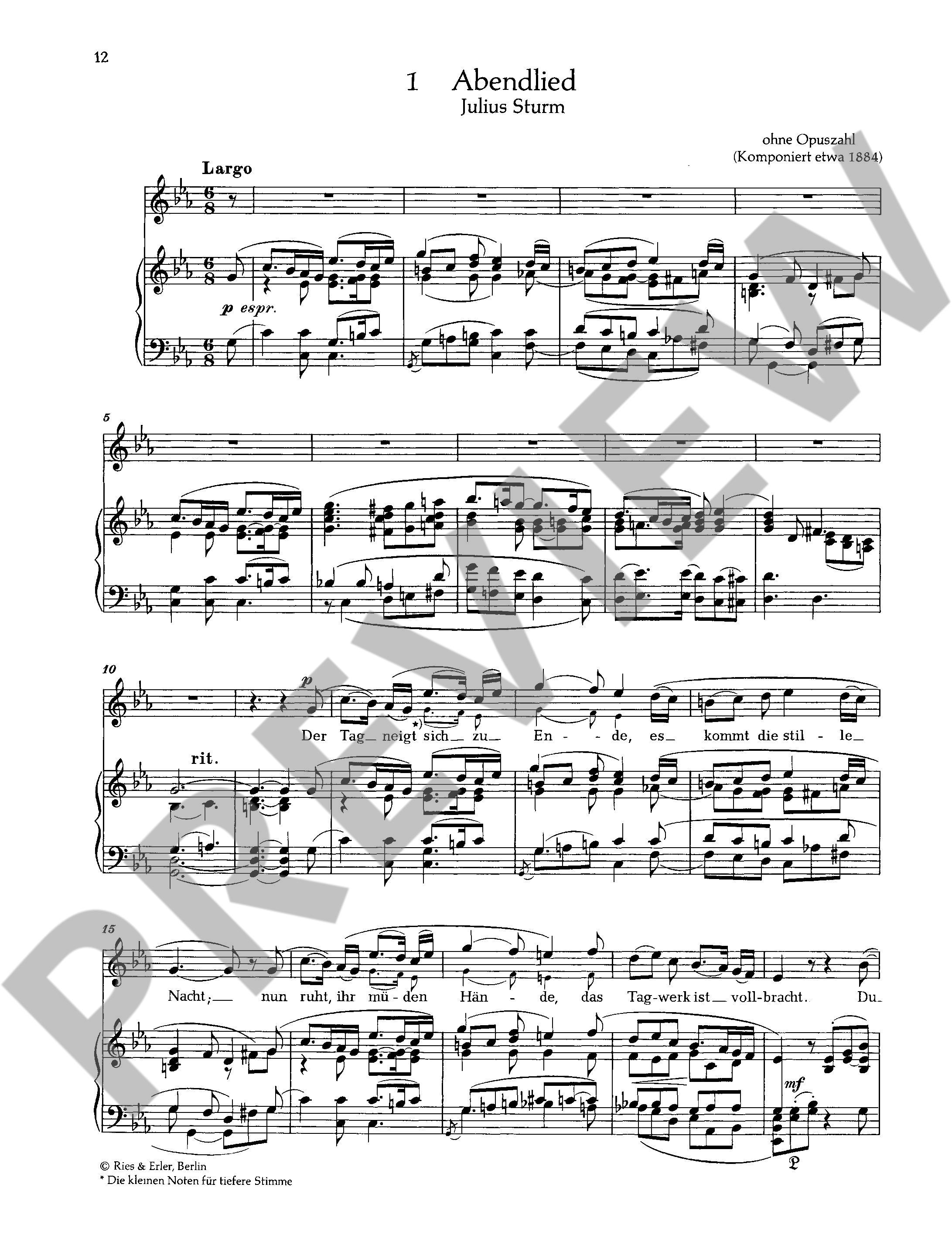 Other Cover Image Sämtliche Lieder mit Klavierbegleitung 
