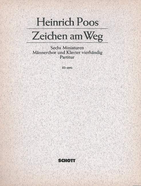 Front Cover Image Zeichen am Weg 
