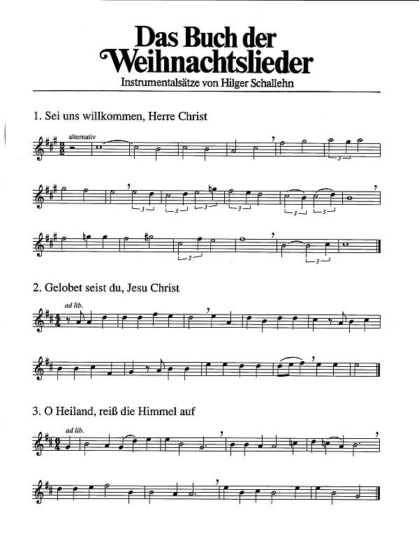 Other Cover Image Das Buch der Weihnachtslieder 