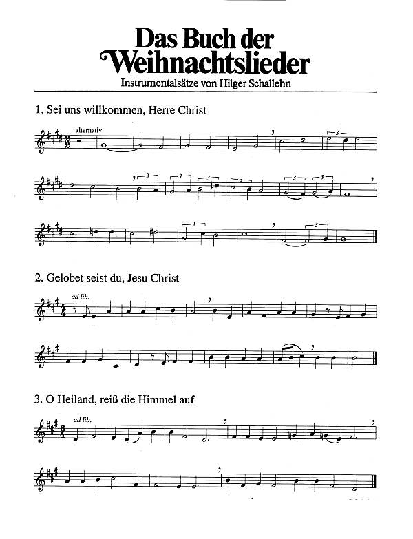 Other Cover Image Das Buch der Weihnachtslieder 