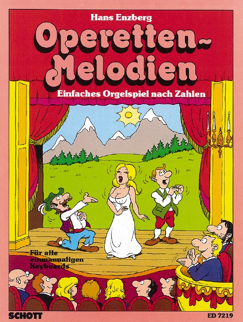 Front Cover Image Operetten-Melodien 