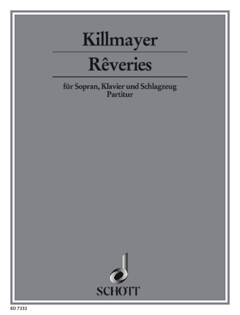 Front Cover Image Rêveries 