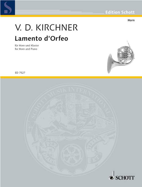 Front Cover Image Lamento d'Orfeo 