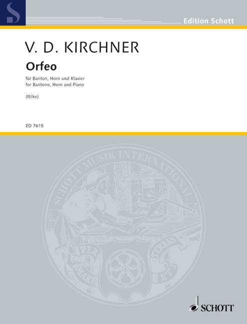 Front Cover Image Orfeo 