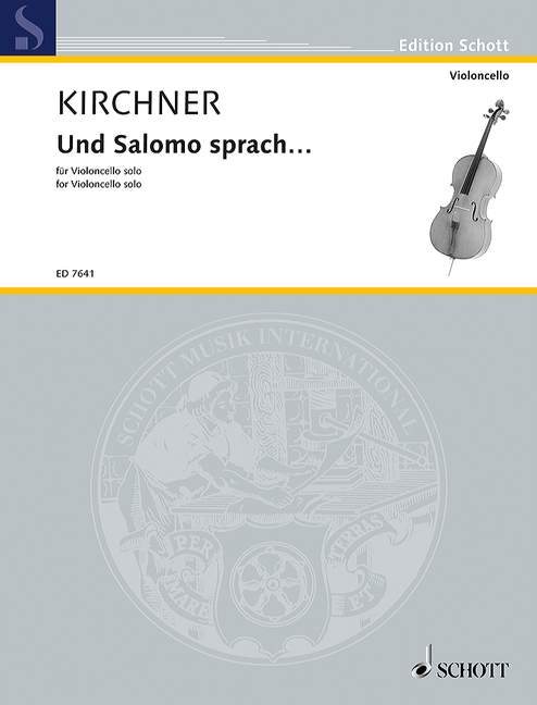 Front Cover Image Und Salomo sprach ... 