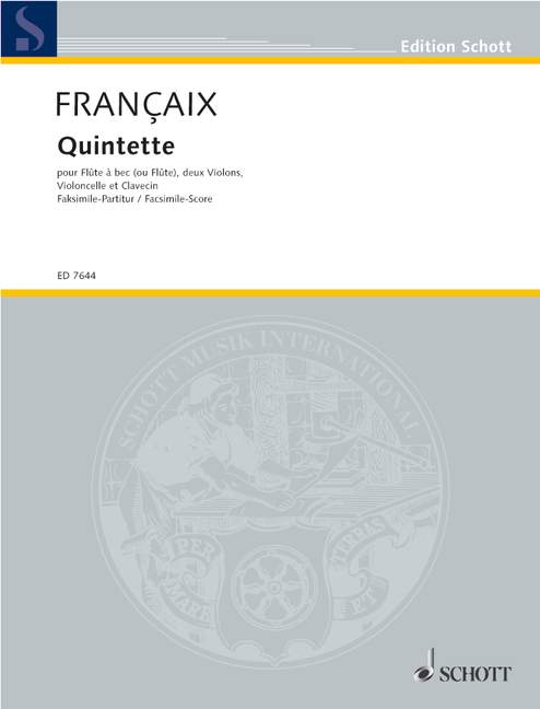 Front Cover Image Quintett 