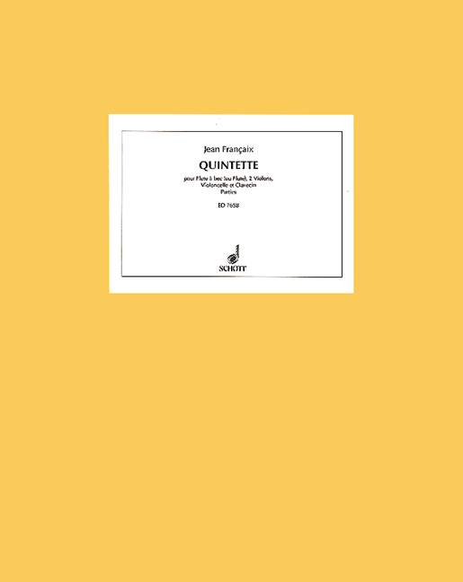 Front Cover Image Quintett 