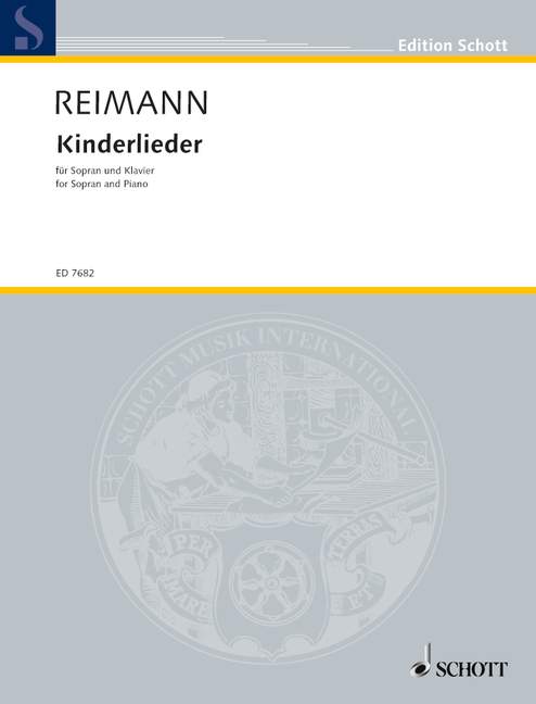 Front Cover Image Kinderlieder 