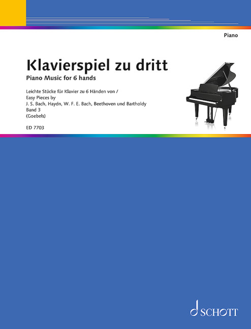 Front Cover Image Klavierspiel zu dritt Band 3