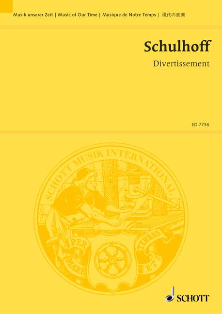 Front Cover Image Divertissement WV 87 