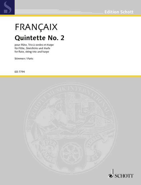 Front Cover Image Quintette No. 2 