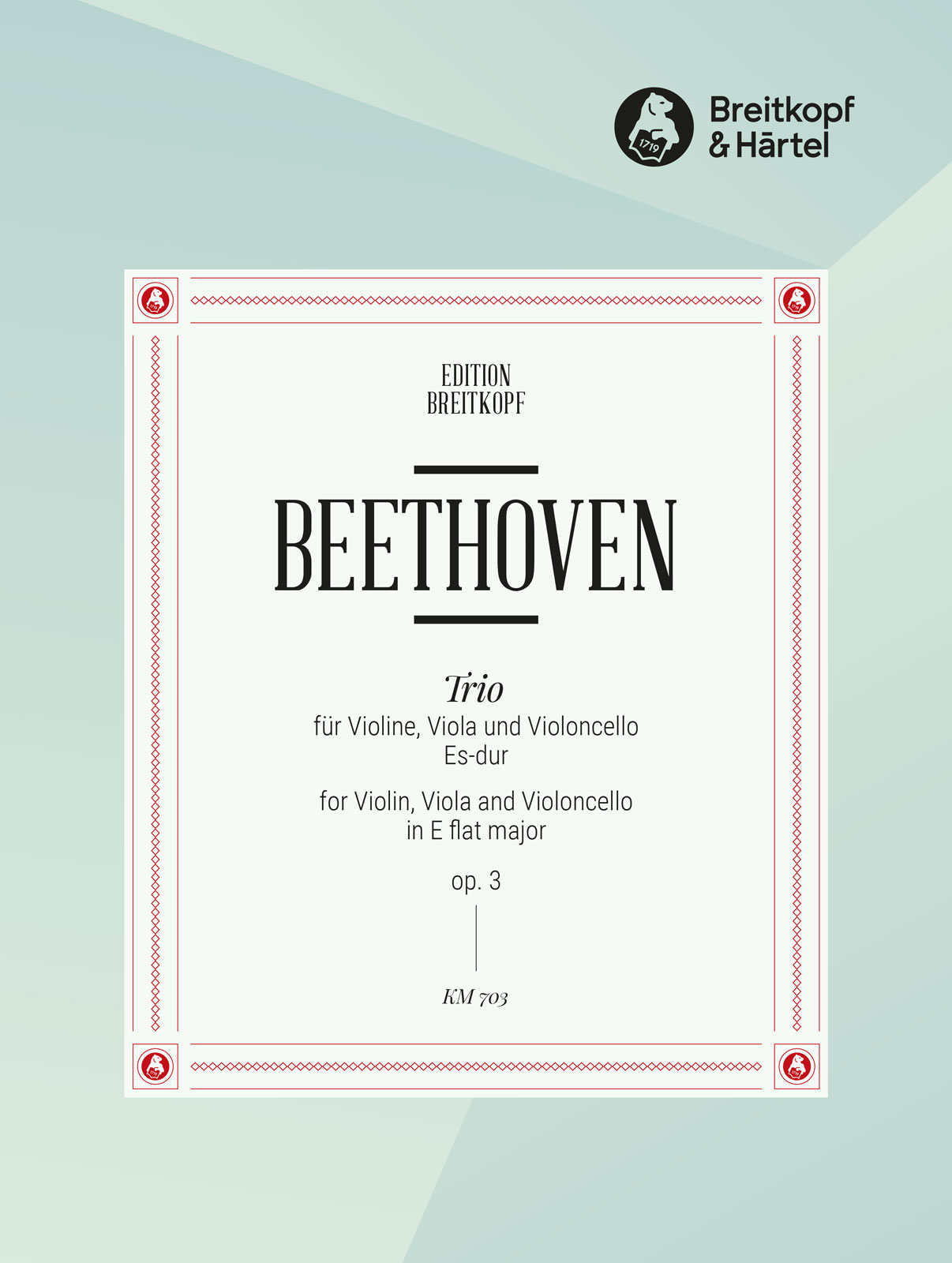 Front Cover Image Streichtrio Nr. 1 Es-dur op. 3