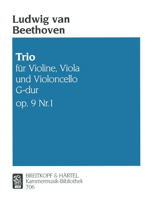 Other Cover Image Streichtrio Nr. 2 G-dur op. 9 / 1