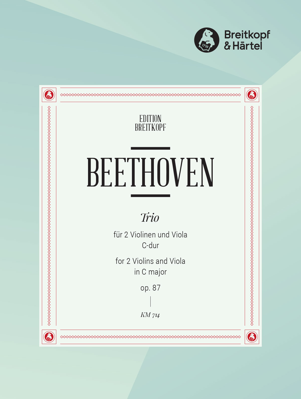 Front Cover Image Trio C-dur op. 87