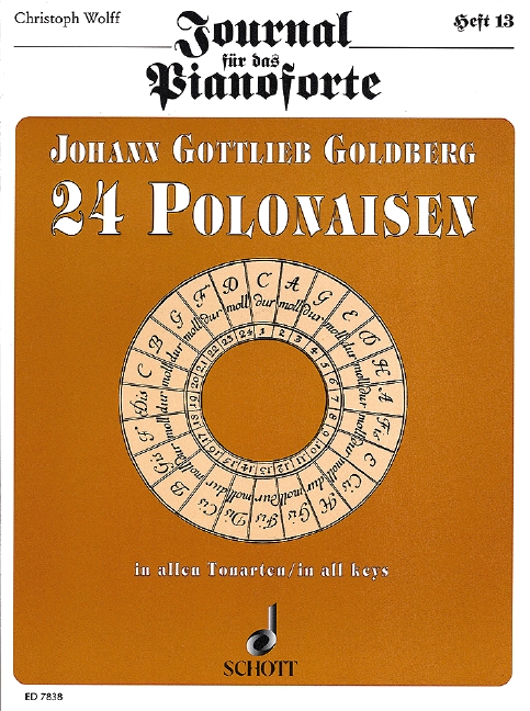 Front Cover Image 24 Polonaisen in allen Tonarten Heft 13