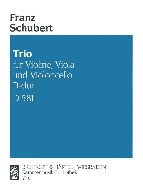 Other Cover Image Streichtrio B-dur D 581