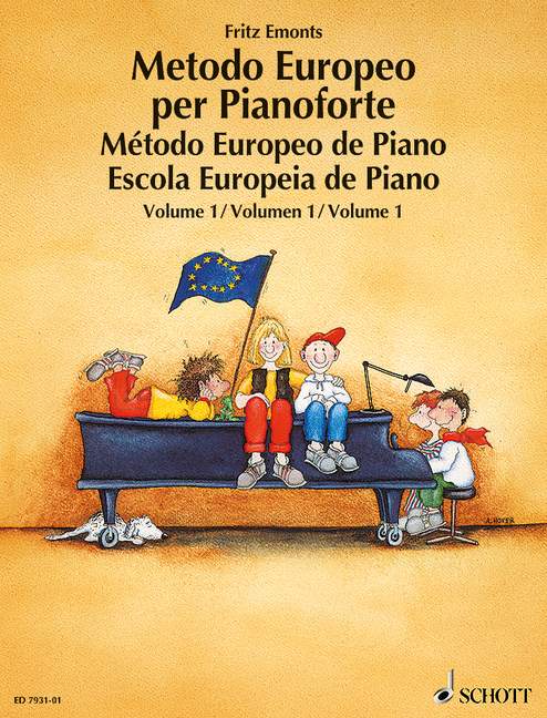 Front Cover Image Europäische Klavierschule Band 1