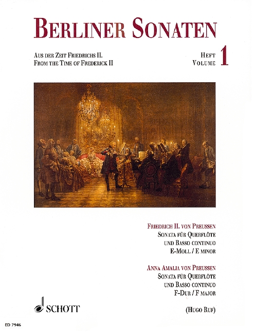 Front Cover Image Berliner Sonaten Band 1