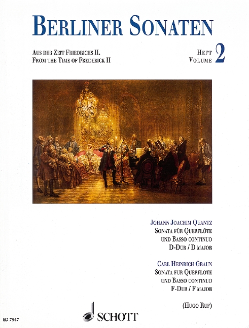 Front Cover Image Berliner Sonaten Band 2