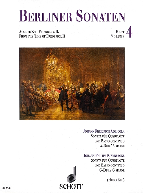 Front Cover Image Berliner Sonaten Band 4