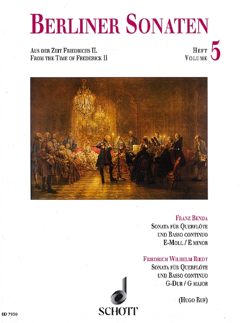Front Cover Image Berliner Sonaten Band 5