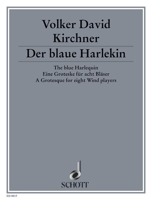 Front Cover Image Der blaue Harlekin 