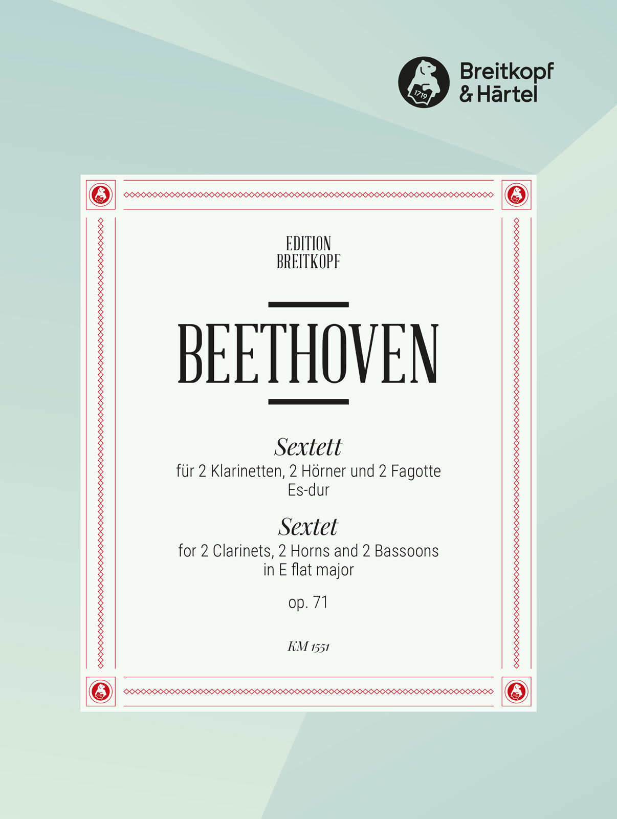 Front Cover Image Sextett Es-dur op. 71
